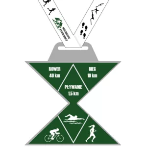 Thiathlonowe Wyzwanie wirtualne- 1,5 km pływanie, 40 km rower, 10 km bieg
