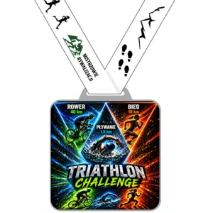 Triathlon challenge - wyzwanie wirtualne - 1,5km pływanie 40km rower bieg 10km