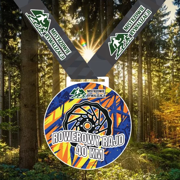Rowerowy rajd 40 km -  wirtualne wyzwania rowerowe 2025