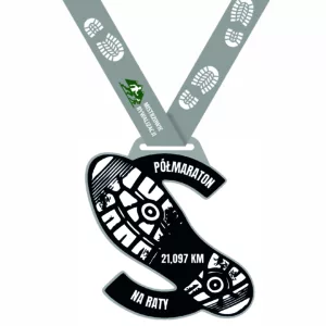Bieg wirtualny - półmaraton 21,097 km - półmaraton wirtualny na raty - 4 x 5,50 km