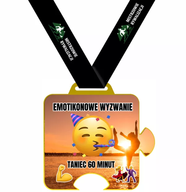 Emotikonowe wyzwanie taneczne - taniec 60 minut - wyzwanie sportowe