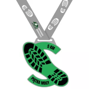 Zielona piątka mocy - 5 km - bieg wirtualny - wyzwanie biegowe