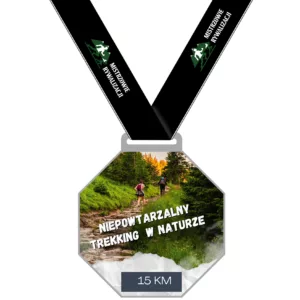 Niepowtarzalny trekking w naturze 15 / 25 km - wyzwanie sportowe - trekking wirtualny
