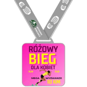 Różowy bieg dla kobiet - bieg wirtualny 2 km / 10 km