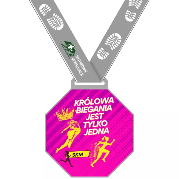 Królowa biegania jest tylko jedna - bieg wirtualny 5 km 10 km