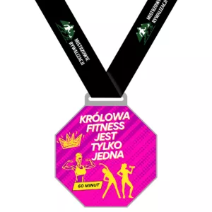 Królowa fitness jest tylko jedna - 60 minut 100 minut - wyzwanie sportowe fitness pilates