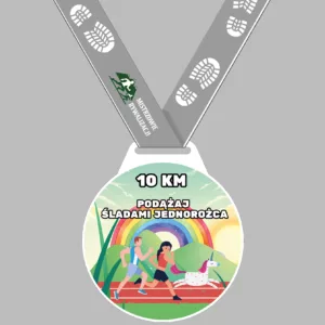 Bieg Wirtualny Podążaj Śladami Jednorożca – 10 km - wyzwanie biegowe