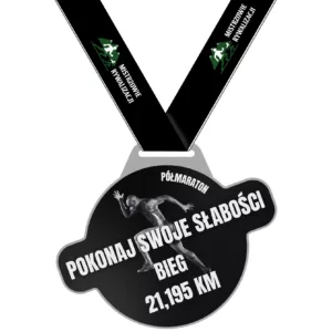 Pokonaj swoje słabości 10 km 21,195 km półmaraton wirtualny - bieg wirtualny