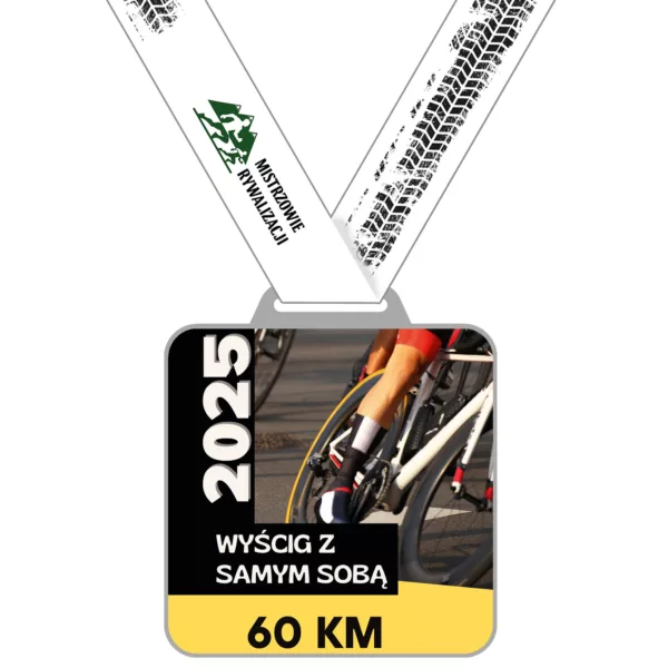 Wyścig z samym sobą 60 km 100 km - wyzwania rowerowe - wyzwanie rowerowe 2025