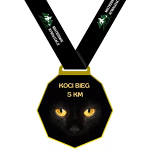 Koci bieg 5 km - biegi wirtualne - bieg wirtualny , wyzwanie biegowe