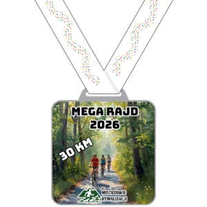 2026 Mega Rajd Mistrzów Rywalizacji 15 km 30 km 60 km - rowerowe wyzwanie
