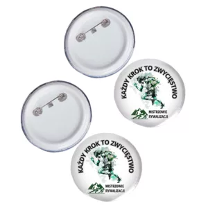 2x przypinka Mistrzowie Rywalizacji