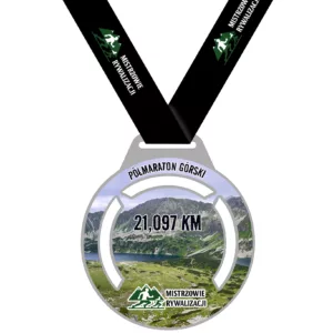 Półmaraton górski 21,097km - Bieg wirtualny – biegi wirtualne - biegowe wyzwanie