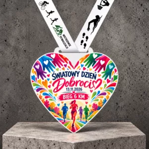 Bieg wirtualny 6 km - Światowy Dzień Dobroci 13.11.2026