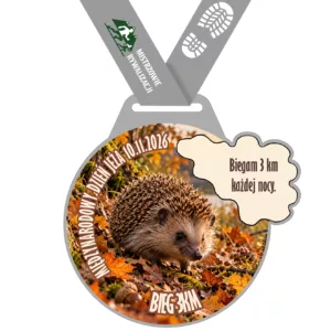 Bieg wirtualny 3 km - Międzynarodowy Dzień Jeża 10.11.2026r.